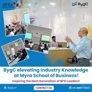 Mr. Srikumar Nair session on Banking at Myra School of Business