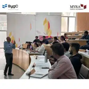 Mr. Srikumar Nair session on Banking at Myra School of Business 2